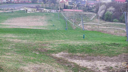 Horní část sjezdovky skiareálu Hlubočky