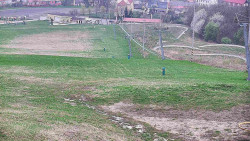 Horní část sjezdovky skiareálu Hlubočky