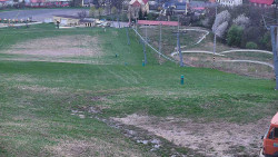 Horní část sjezdovky skiareálu Hlubočky