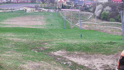 Horní část sjezdovky skiareálu Hlubočky