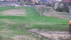 Horní část sjezdovky skiareálu Hlubočky