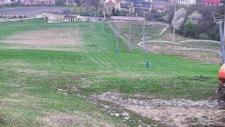 Horní část sjezdovky skiareálu Hlubočky