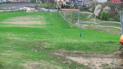 Horní část sjezdovky skiareálu Hlubočky