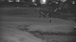 Horní část sjezdovky skiareálu Hlubočky