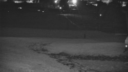 Horní část sjezdovky skiareálu Hlubočky