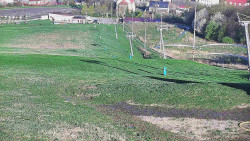 Horní část sjezdovky skiareálu Hlubočky