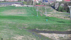 Horní část sjezdovky skiareálu Hlubočky