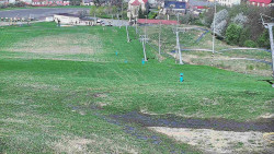 Horní část sjezdovky skiareálu Hlubočky