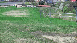 Horní část sjezdovky skiareálu Hlubočky