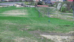 Horní část sjezdovky skiareálu Hlubočky