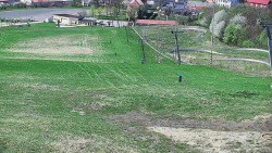 Horní část sjezdovky skiareálu Hlubočky