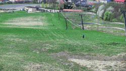 Horní část sjezdovky skiareálu Hlubočky