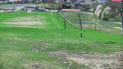 Horní část sjezdovky skiareálu Hlubočky