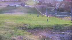 Horní část sjezdovky skiareálu Hlubočky