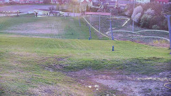 Horní část sjezdovky skiareálu Hlubočky