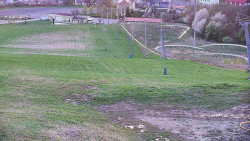 Horní část sjezdovky skiareálu Hlubočky