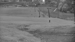 Horní část sjezdovky skiareálu Hlubočky