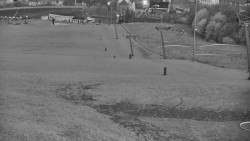 Horní část sjezdovky skiareálu Hlubočky