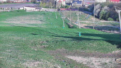 Horní část sjezdovky skiareálu Hlubočky