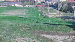 Horní část sjezdovky skiareálu Hlubočky