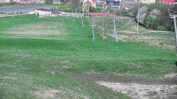 Horní část sjezdovky skiareálu Hlubočky