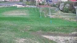 Horní část sjezdovky skiareálu Hlubočky