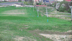 Horní část sjezdovky skiareálu Hlubočky