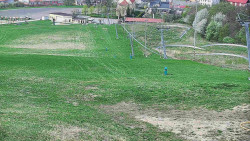 Horní část sjezdovky skiareálu Hlubočky