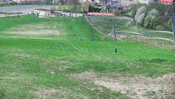 Horní část sjezdovky skiareálu Hlubočky