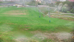 Horní část sjezdovky skiareálu Hlubočky