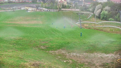 Horní část sjezdovky skiareálu Hlubočky