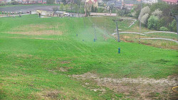 Horní část sjezdovky skiareálu Hlubočky