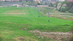 Horní část sjezdovky skiareálu Hlubočky