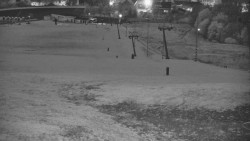 Horní část sjezdovky skiareálu Hlubočky