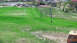 Horní část sjezdovky skiareálu Hlubočky