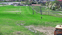 Horní část sjezdovky skiareálu Hlubočky