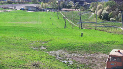 Horní část sjezdovky skiareálu Hlubočky