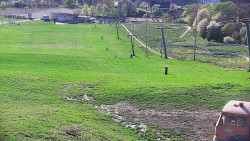 Horní část sjezdovky skiareálu Hlubočky