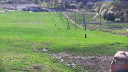 Horní část sjezdovky skiareálu Hlubočky