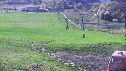 Horní část sjezdovky skiareálu Hlubočky