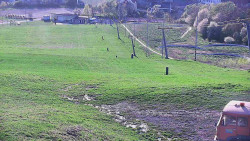 Horní část sjezdovky skiareálu Hlubočky