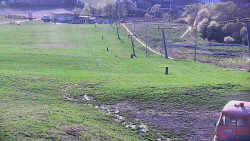 Horní část sjezdovky skiareálu Hlubočky