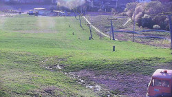 Horní část sjezdovky skiareálu Hlubočky