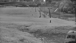 Horní část sjezdovky skiareálu Hlubočky