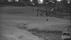 Horní část sjezdovky skiareálu Hlubočky