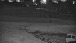 Horní část sjezdovky skiareálu Hlubočky