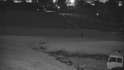 Horní část sjezdovky skiareálu Hlubočky