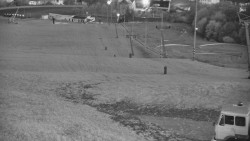 Horní část sjezdovky skiareálu Hlubočky