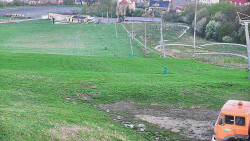 Horní část sjezdovky skiareálu Hlubočky