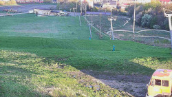 Horní část sjezdovky skiareálu Hlubočky